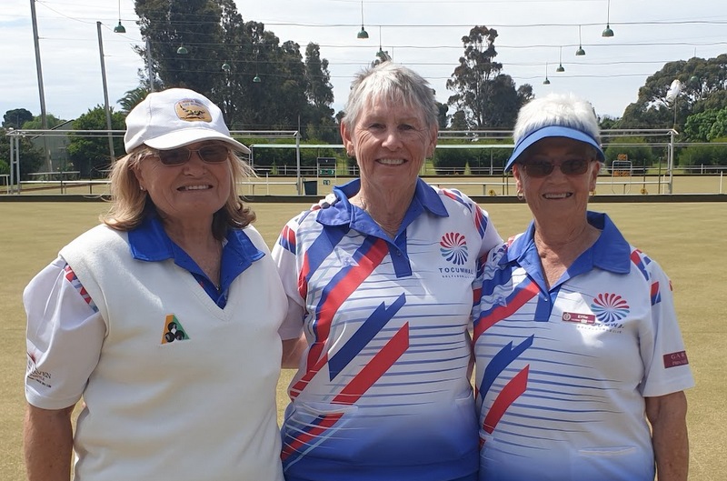 State Triples Winners Decided - Murray Bowls Playing Area